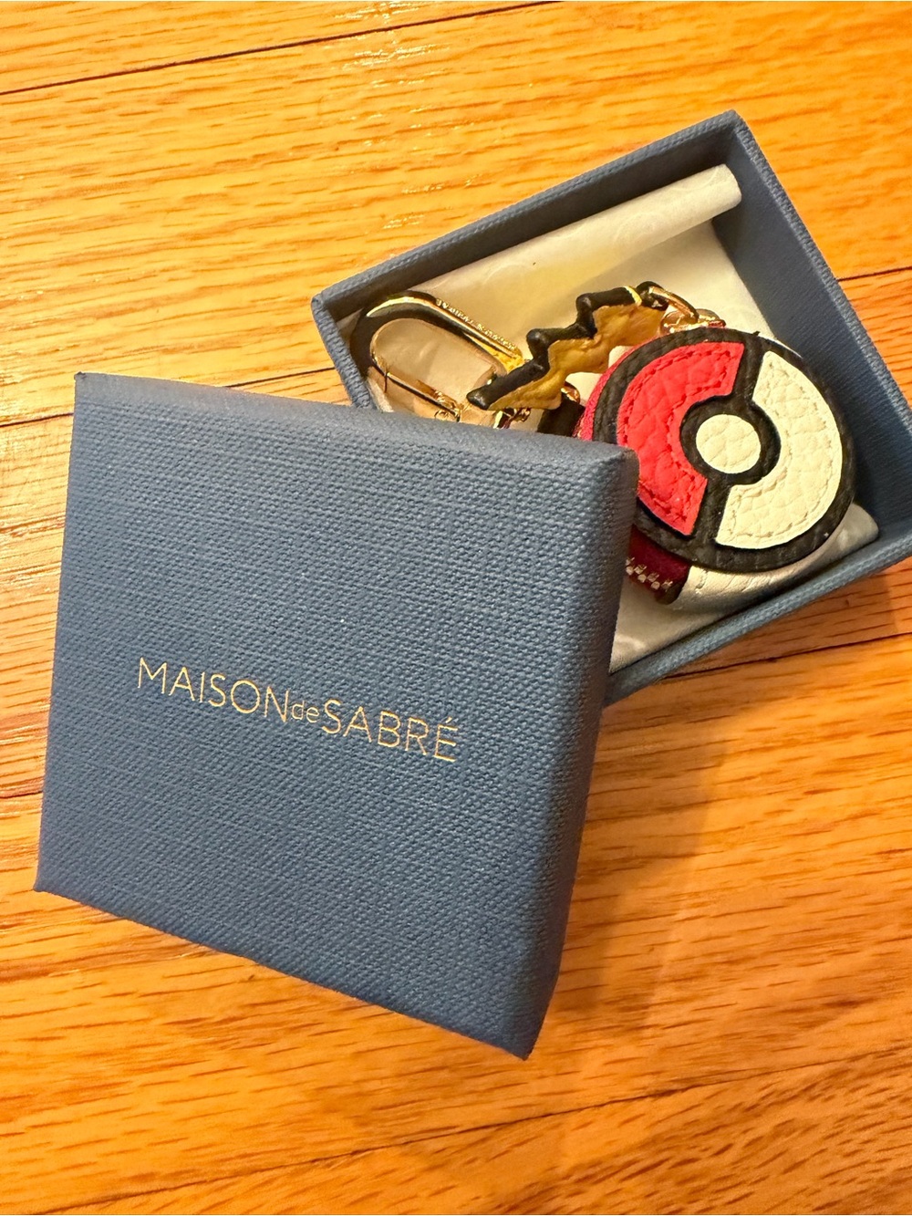 NIB Pokeball Keychain from Maison de Sabré